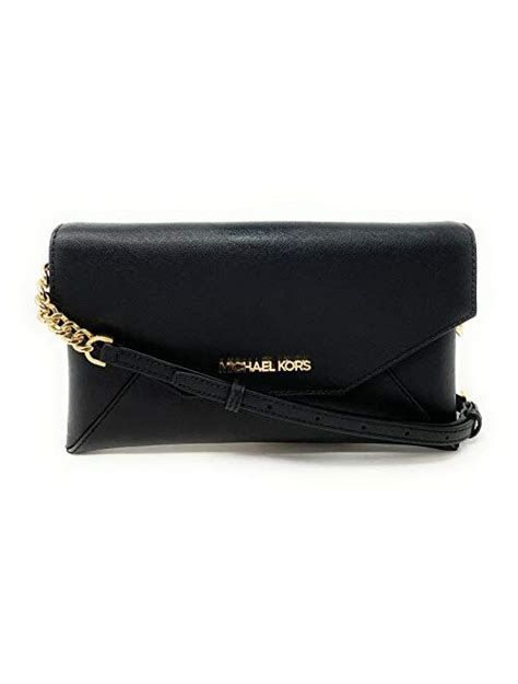 Michael Kors Saffiano Leather Envelope Clutch Convertible